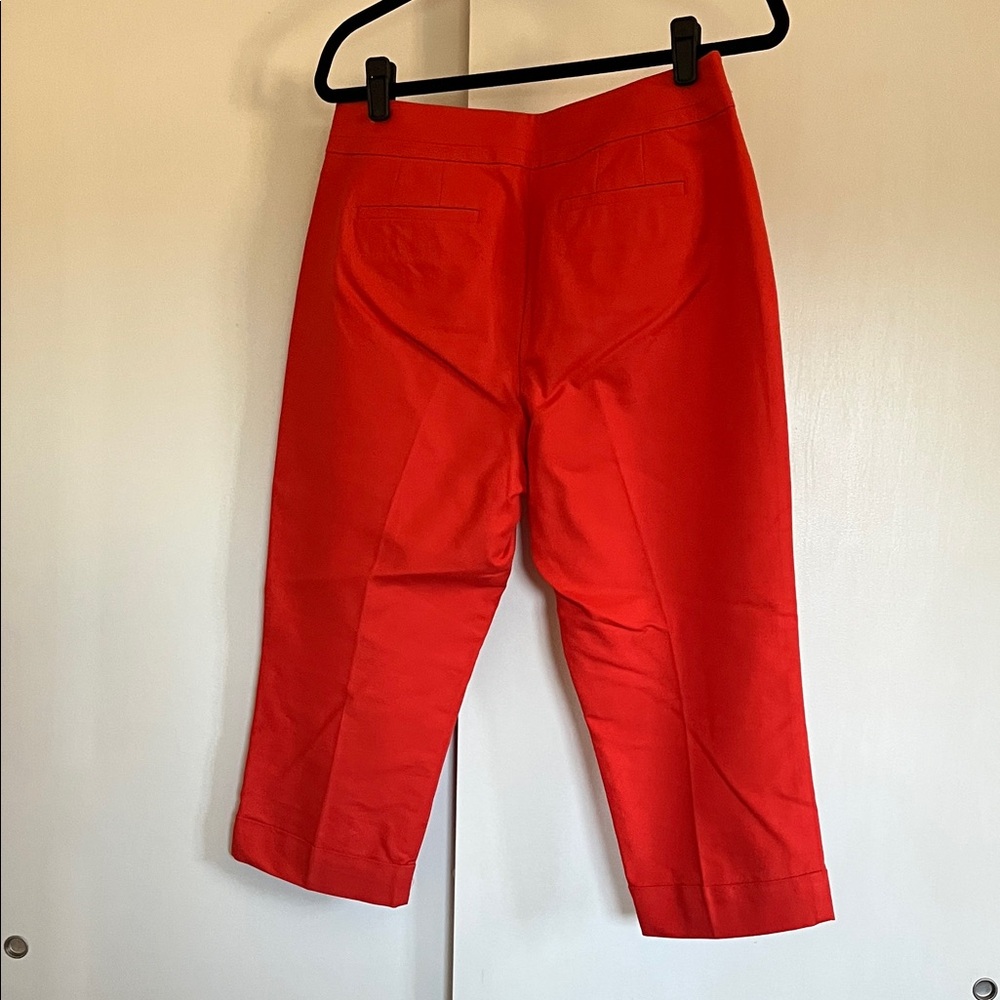 EUC | 10P | Red Cropped Pants - Picture 4 of 5